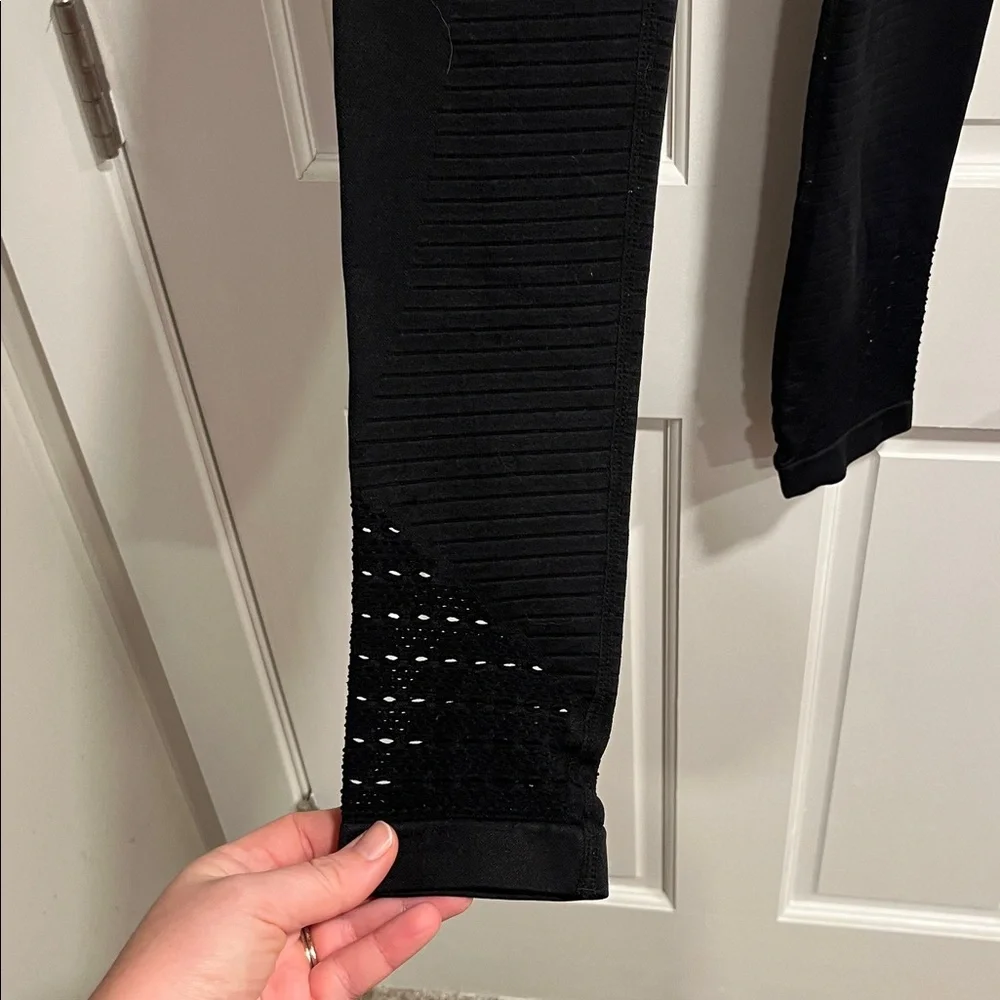 Gymshark Energy Seamless Leggings in Black Small Size See Pics for Measurements